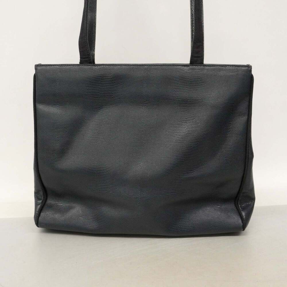 Salvatore Ferragamo Vara Leather Tote Bag, Navy, Women's - Picture 13 of 13